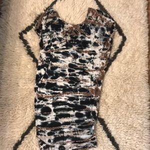 Young Broke and Fabulous Backless Dress